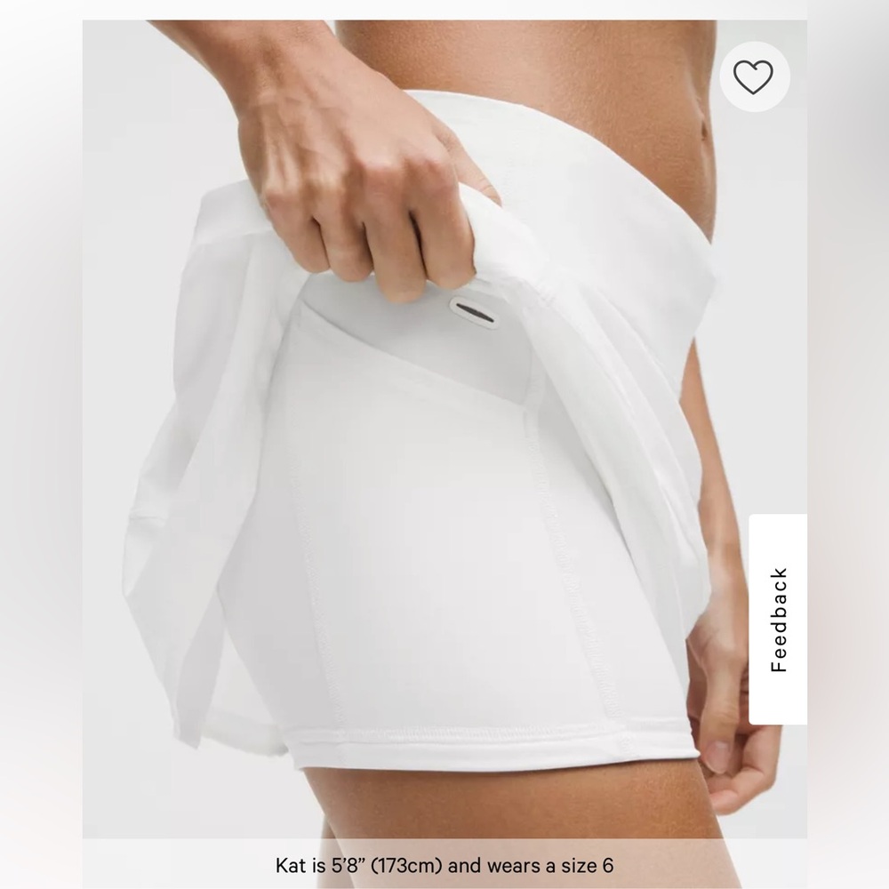 NWT Lululemon Pace Rival MR Skirt - Picture 5 of 6